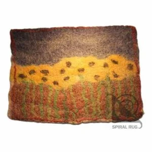 تابلو نمد آفتابگردان