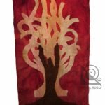 تابلو نمد درخت سوفی