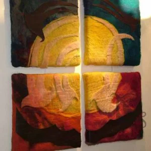 تابلو نمد سفر نور