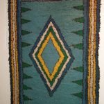 گبه شانه ای فیروزه‌ای ۱‌.۱۰ × ۱.۸۰