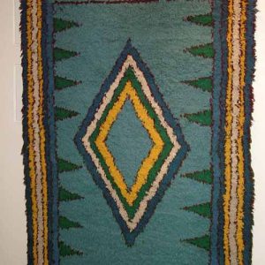 گبه شانه ای فیروزه‌ای ۱‌.۱۰ × ۱.۸۰