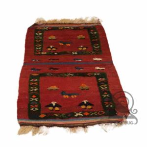 پشتی گلیم فرشی قدیمی